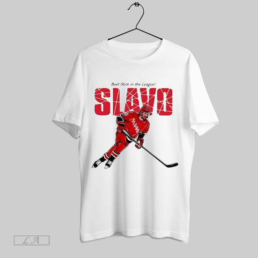 Top Best Stick In The League Slavo Jaccob Slavin Carolina Hurricanes T Shirt Sweatshirt Hoodie Shirt