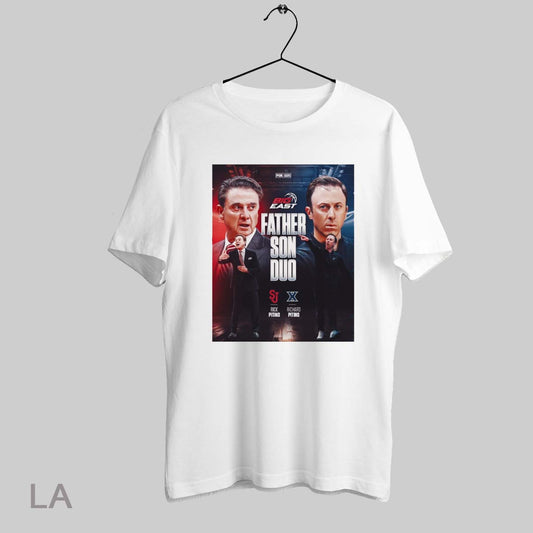 Top Big East Father Son Duo Rick Pitino St T Shirt Sweatshirt Hoodie Shirt