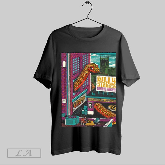 Top Billy Strings Nashville Tennessee Night 1 Poster At Bridgestone Arena On February 28 2025 Highway Prayers Easter Eggs T Shirt Sweatshirt Hoodie Shirt