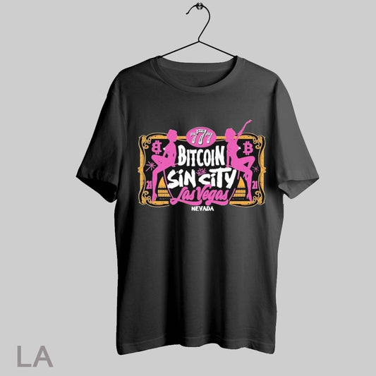 Top Bitcoin Sin City Las Vegas Nevada 777 T Shirt Sweatshirt Hoodie Shirt