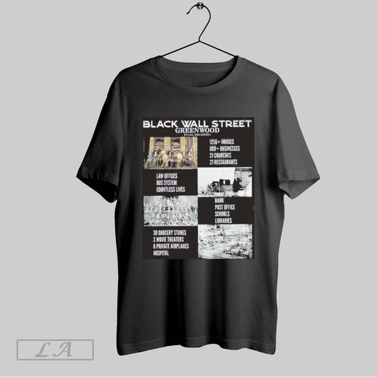 Top Black Wall Streeshirt Greenwood T Shirt Sweatshirt Hoodie Shirt