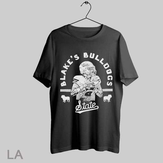 Top Blake Shapen Bulldogs Mississippi State 2025 T Shirt Sweatshirt Hoodie Shirt