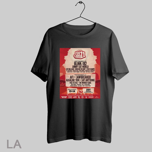 Top Blink 182 Jimmy Eat World Hot Mulligan Bowling For Soup State Champs September 13 2025 Poster T Shirt Sweatshirt Hoodie Shirt