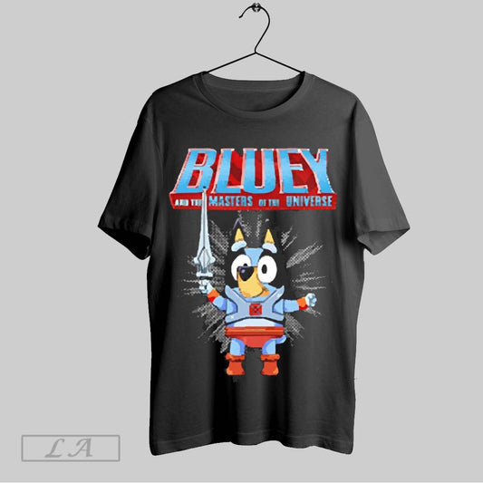 Top Bluey And The Masters Of The Universe 2025 T Shirt Sweatshirt Hoodie Shirt