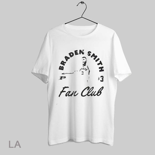 Top Braden Smith Fan Club Purdue Basketball 2025 T Shirt Sweatshirt Hoodie Shirt