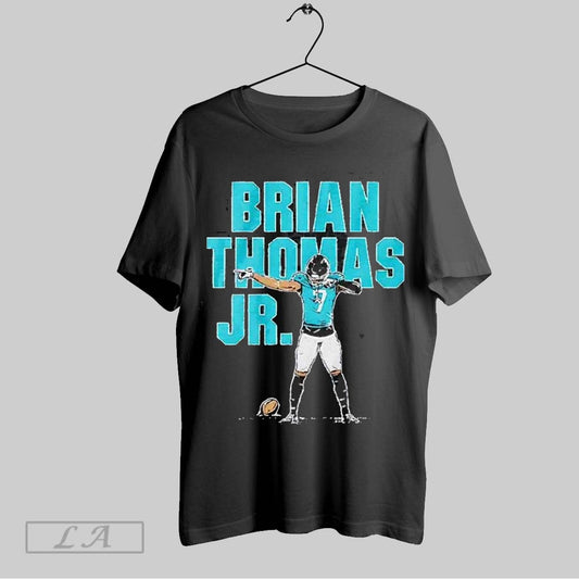 Top Brian Thomas Jr Jacksonville Jaguars Superstar Pose 2025 T Shirt Sweatshirt Hoodie Shirt