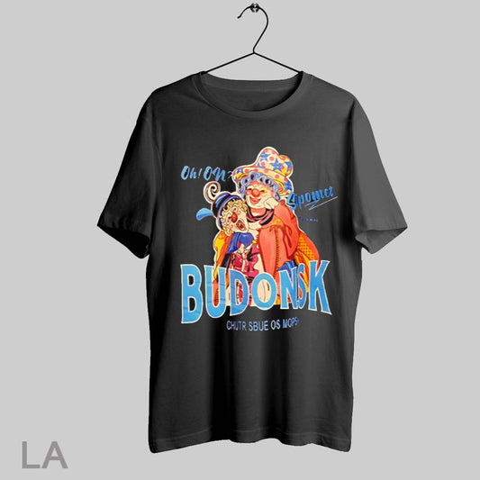 Top Budonsk Quirky Clown Art Cool Graphic Fashion Statement T Shirt Sweatshirt Hoodie Shirt