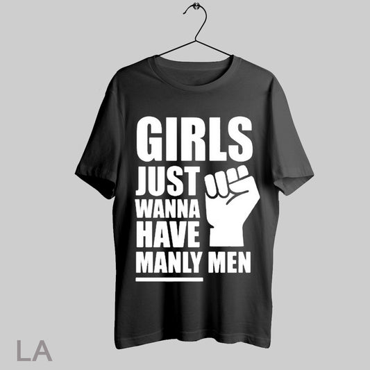Top Candace Owens Girls Just Wanna Have Manly Men 2025 T Shirt Sweatshirt Hoodie Shirt