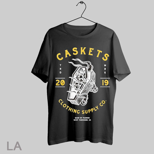 Top Caskets Clothing Supply Co Made By Passion West Yorkshire Uk Trd Mrk 2019 T Shirt Sweatshirt Hoodie Shirt