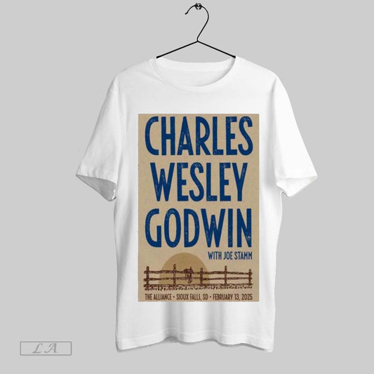 Top Charles Wesley Godwin Sioux Falls Sd 2 13 2025 Poster Sweatshirt T Shirt