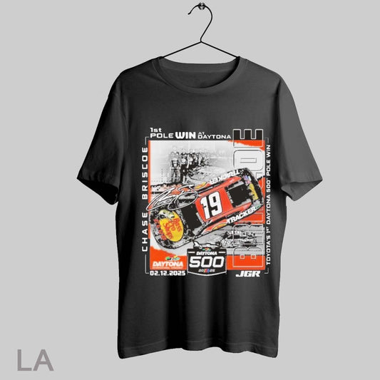 Top Chase Briscoe 1 Spot Daytona 500 Pole Winner T Shirt Sweatshirt Hoodie Shirt