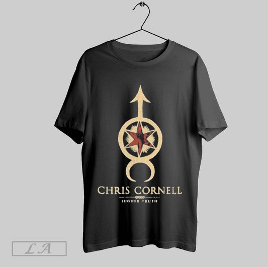 Top Chris Cornell Star Arrow Higher Truth T Shirt Sweatshirt Hoodie Shirt