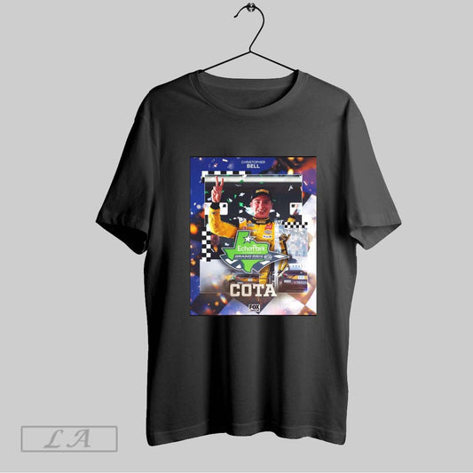 Top Christopher Bell Wins At Nascar At Cota Echopark Automotive Grand Prix Circuit Of The Americas Poster T Shirt Sweatshirt Hoodie Shirt
