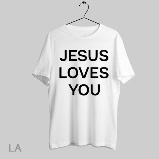 Top Cj Stroud Wearing Jesus Loves You Houston Texans Qb T Shirt Sweatshirt Hoodie Shirt
