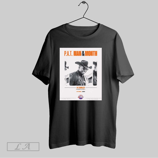 Top Clemson Football Congratulations P A T Man Of The Month For February Vic Burley Adam Randall January Poster T Shirt Sweatshirt Tee Shirt