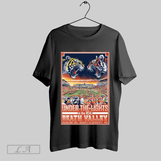 Top Clemson Tigers Under The Lights In The Real Death Valley August 30 2025 Clemson Sc Sweatshirt Hoodie Shirt