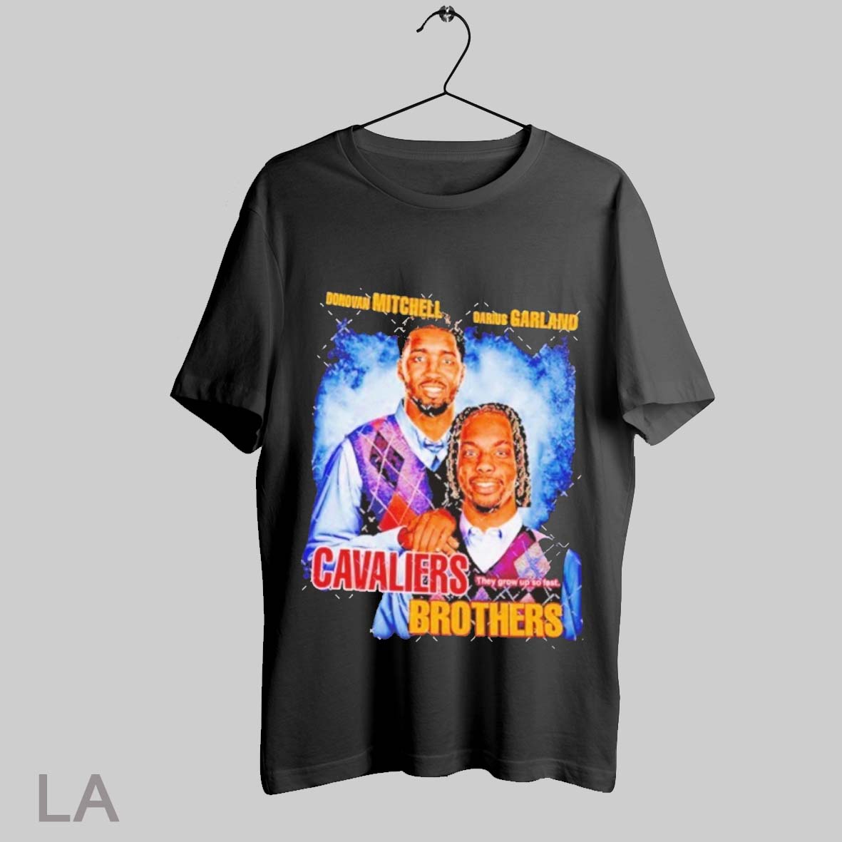 Top Cleveland Basketball Step Brothers Dolnovan Mitchell And Darius Garland Nba T Shirt Sweatshirt Hoodie Shirt