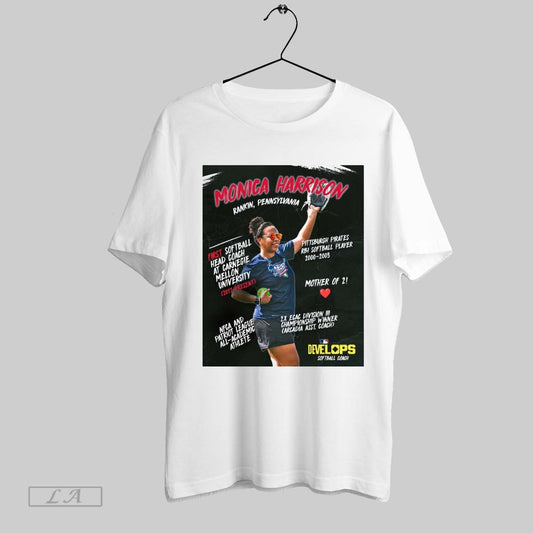 Top Coach Monica Harrison Rankin Pennsylvania First Softball Head Coach At Carnegie Mellon Mell University Mlb Poster T Shirt