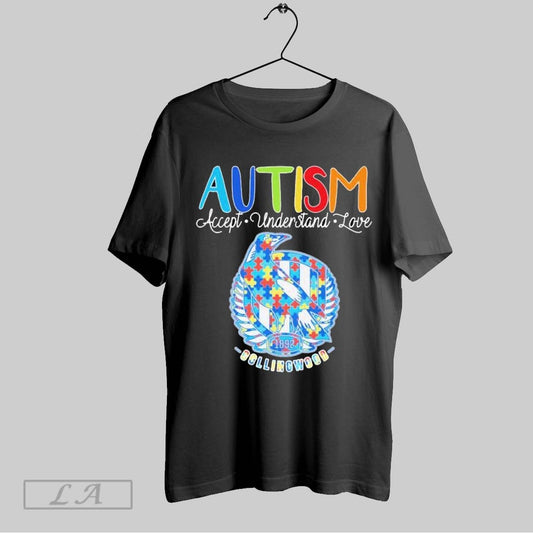 Top Collingwood Autism Accept Understand Love 1892 T Shirt Sweatshirt Hoodie Shirt