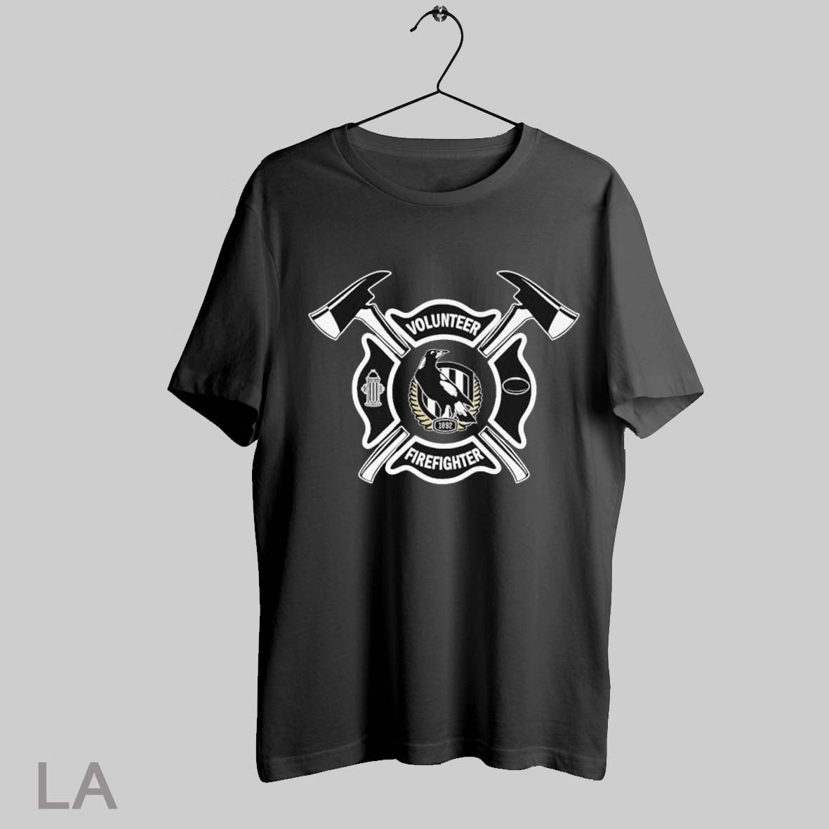 Top Collingwood Magpies Fire Dept Firefighter T Shirt Sweatshirt Hoodie Shirt