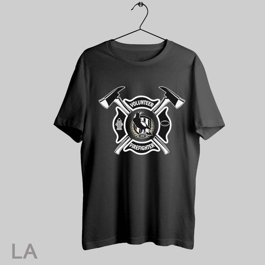 Top Collingwood Magpies Fire Dept Firefighter T Shirt Sweatshirt Hoodie Shirt