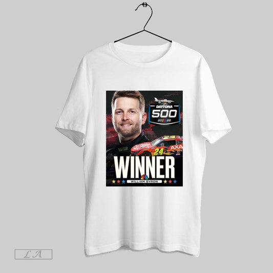 Top Congrats William Byron Wins The 2025 Daytona 500 Nascar Poster T Shirt