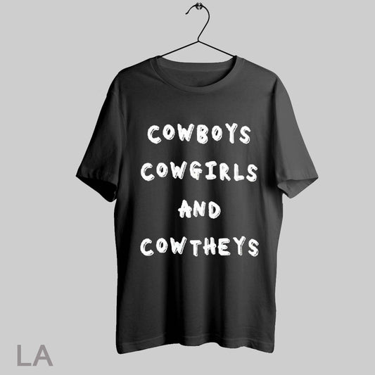 Top Cowboys Cowgirls And Cowtheys T Shirt Sweatshirt Hoodie Shirt