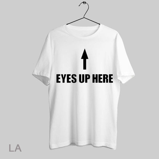 Top Cowboys Of Habit Eyes Up Here T Shirt Sweatshirt Hoodie Shirt