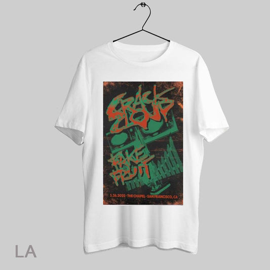 Top Crack Cloud And Fake Fruit San Francisco Ca Mar 26 2025 Poster T Shirt Sweatshirt Hoodie Shirt