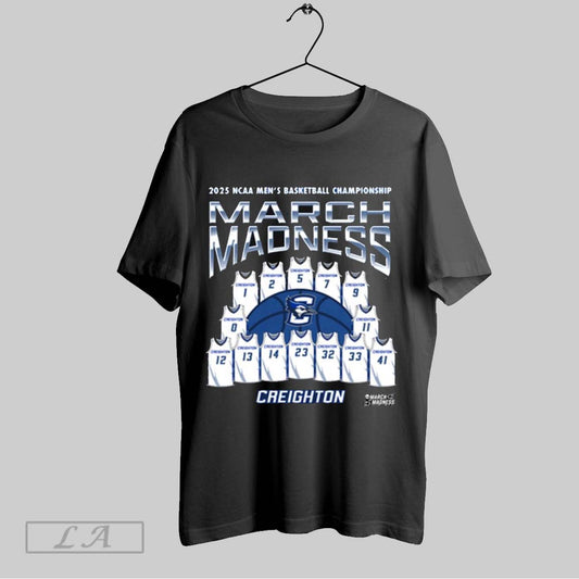 Top Creighton Bluejays Ncaa 2025 Division I Mens Basketball Championship Jersey March Madness T Shirt Sweatshirt Hoodie Shirt