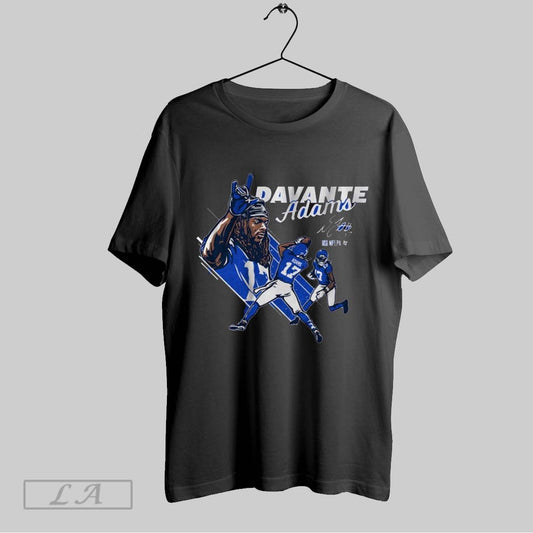 Top Davante Adams Los Angeles Rams Football Nfl Painting Signature T Shirt Sweatshirt Hoodie Shirt
