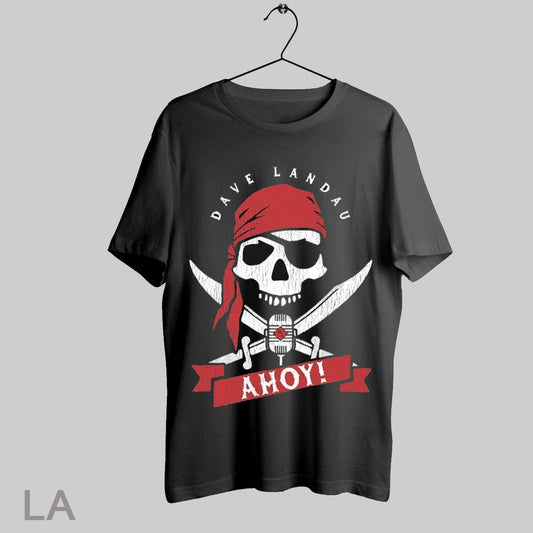 Top Dave Landau Ahoy Skull T Shirt Sweatshirt Hoodie Shirt