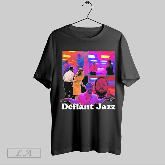 Top Defiant Jazz Severance T Shirt Sweatshirt Hoodie Shirt