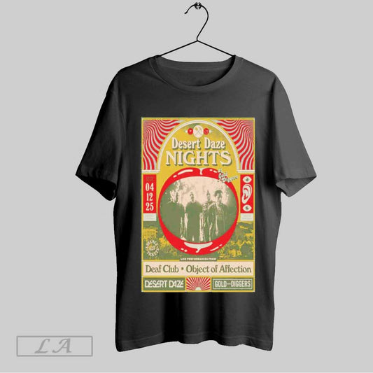Top Desert Daze Nights Apr 12 2025 The Echo Los Angeles Ca Poster T Shirt Sweatshirt Tee Shirt