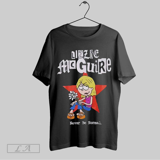 Top Disney Lizzie Mcguire Never Normal Unisex 2025 T Shirt Sweatshirt Hoodie Shirt