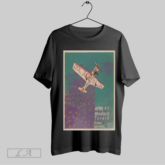 Top Doc Robinson Woodlands Tavern In Columbus Oh April 4 5 2025 Tour With Lily Bloom And Hello Emerson Poster T Shirt Sweatshirt Hoodie Shirt