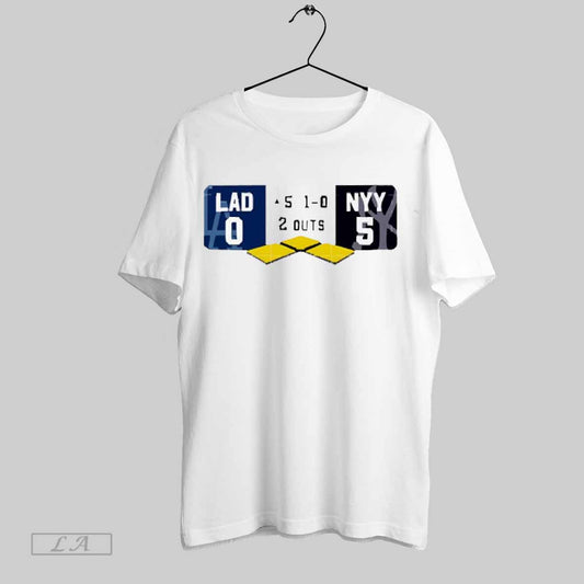 Top Dodgers Yankees Mlb Baseball World Series Ratio 2025 T Shirt Sweatshirt Hoodie Shirt