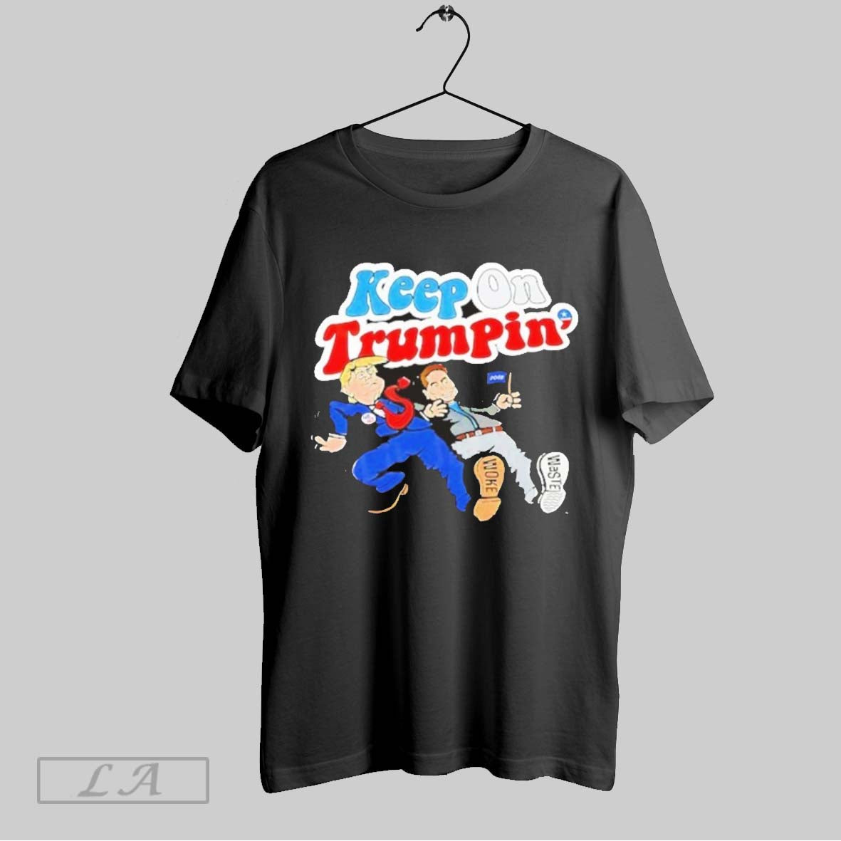 Top Donald Trump X Elon Musk Keep On Trumpin Cartoon T Shirt Sweatshirt Hoodie Shirt