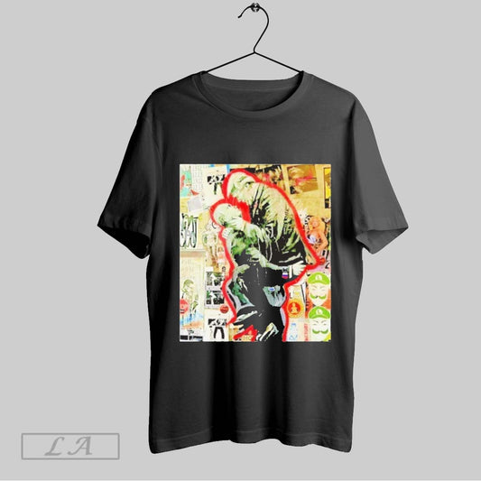 Top Donald Trump X Putin Street Art In Vancouver Canada T Shirt Sweatshirt Hoodie Shirt