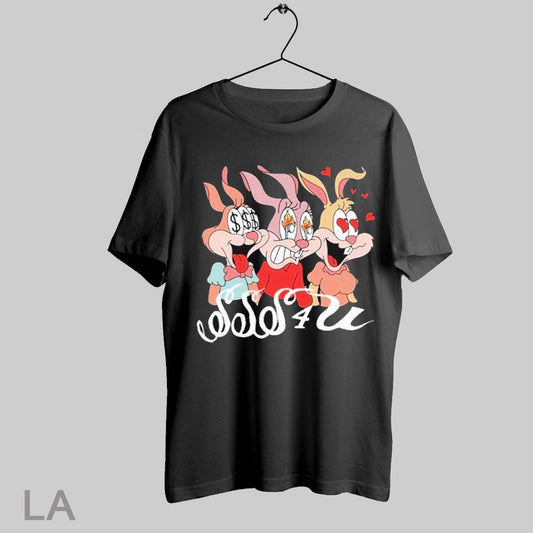 Top Drake 4u Rabbits T Shirt Sweatshirt Hoodie Shirt