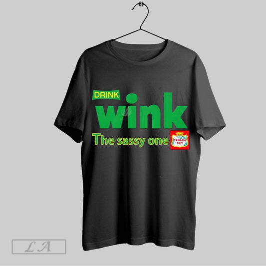 Top Drink Wink The Sassy One T Shirt Sweatshirt Hoodie Shirt