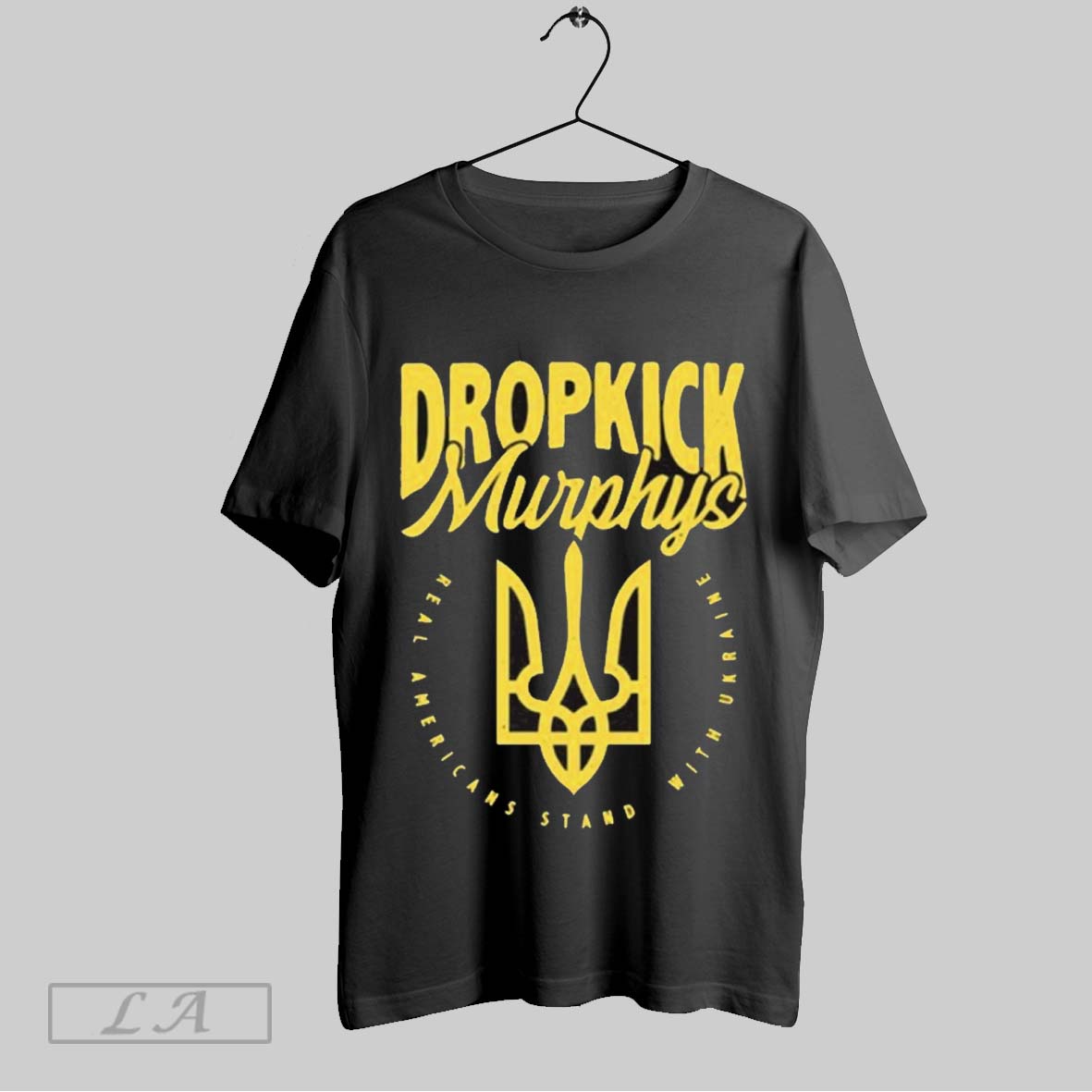 Top Dropkick Murphys Ukraine Real Americans Stand With Ukraine 2025 T Shirt Sweatshirt Hoodie Shirt