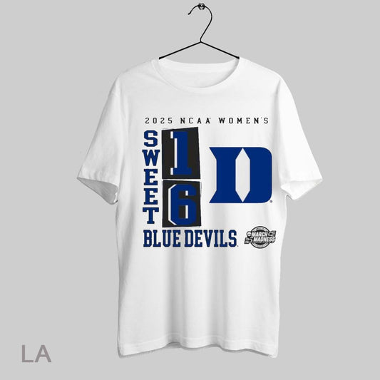 Top Duke Blue Devils 2025 Ncaa Womens Basketball Tournament March Madness Sweet 16 No Look Pass T Shirt Sweatshirt Hoodie Shirt