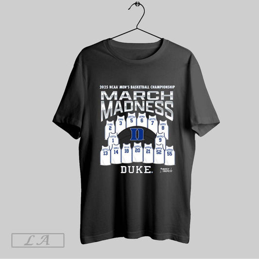 Top Duke Blue Devils Ncaa Mens Basketball Championship Jersey Team March Madness 2025 Logos T Shirt Sweatshirt Hoodie Shirt