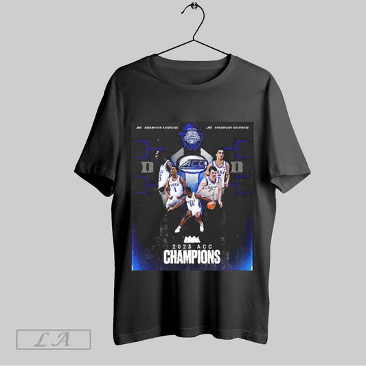 Top Duke Mens Basketball Acc Champions Mens Tournament 2025 T Shirt Sweatshirt Hoodie Shirt