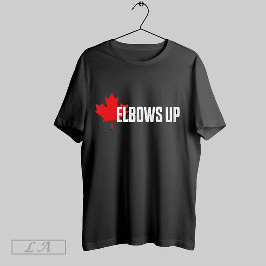 Top Elbows Up Canada 2025 T Shirt Sweatshirt Hoodie Shirt