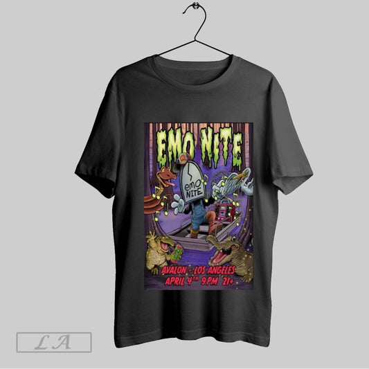 Top Emo Nite At Avalon Hollywood In Los Angeles Ca On April 4 2025 Tour T Shirt Sweatshirt Hoodie Shirt