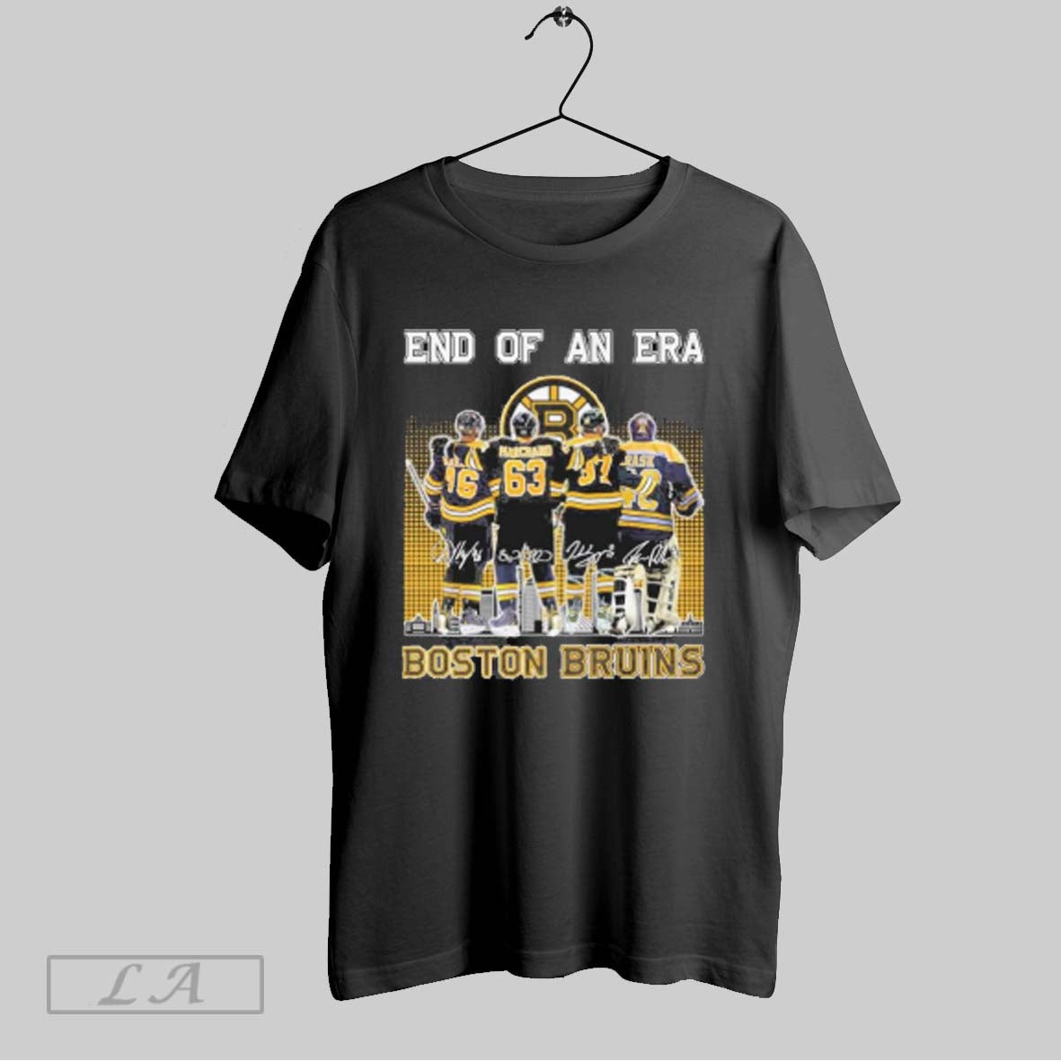 Top End Of An Era Brad Marchand David Krejci Patrice Bergeron And Tuukka Rask Bruins T Shirt Sweatshirt Hoodie Shirt