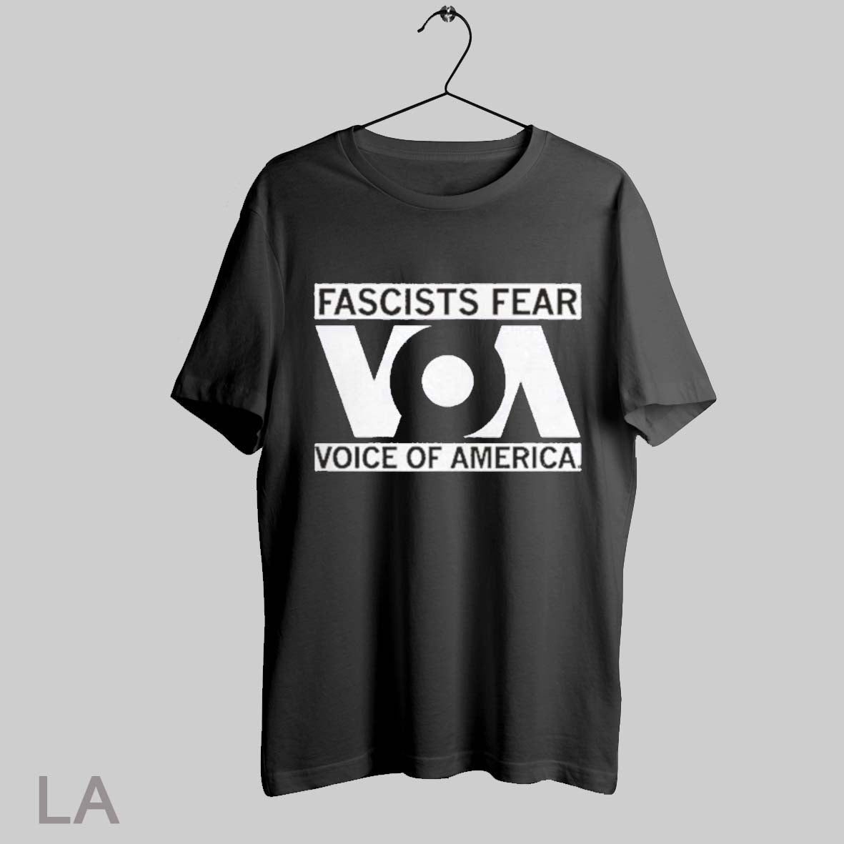 Top Fascists Fear Voice Of America T Shirt Sweatshirt Hoodie Shirt