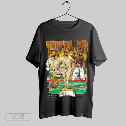 Top Fernando Tatis San Diego Padres Mlb Baseball V2 Planet Euphoria Painting T Shirt Sweatshirt Hoodie Shirt